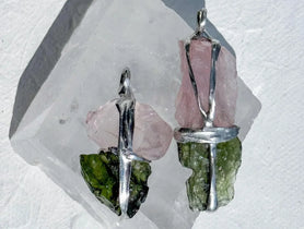 Certified Czech Moldavite stones and handcrafted jewellery
