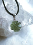Carved Moldavite Pendant, 1.5g, Chlum