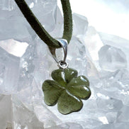 Carved Moldavite Pendant, 1.5g, Chlum