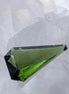 Faceted 1.22g Moldavite from Slavče, Czech Republic