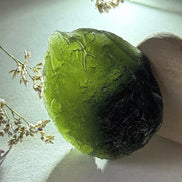 35g Moldavite from Bartochov, Czech Republic
