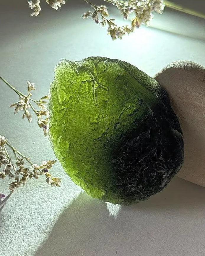35g Moldavite from Bartochov, Czech Republic