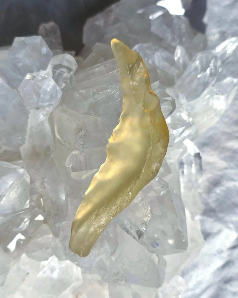 17.81g Angel Chime Libyan Desert Glass from the Great Sand Sea
