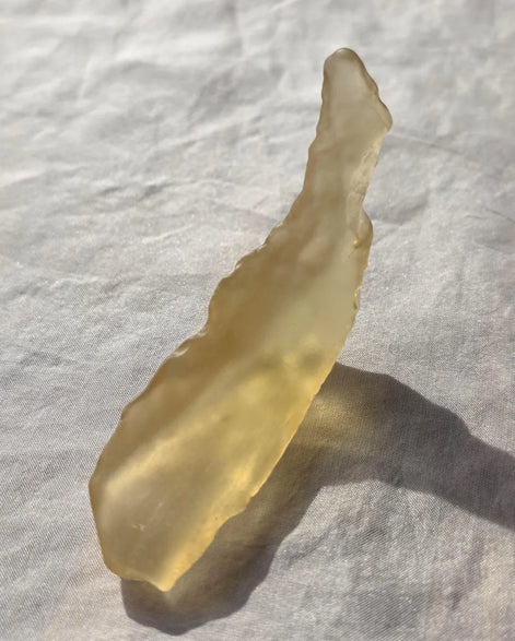 17.81g Angel Chime Libyan Desert Glass from the Great Sand Sea