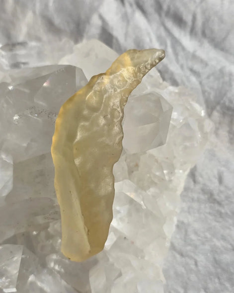 17.81g Angel Chime Libyan Desert Glass from the Great Sand Sea