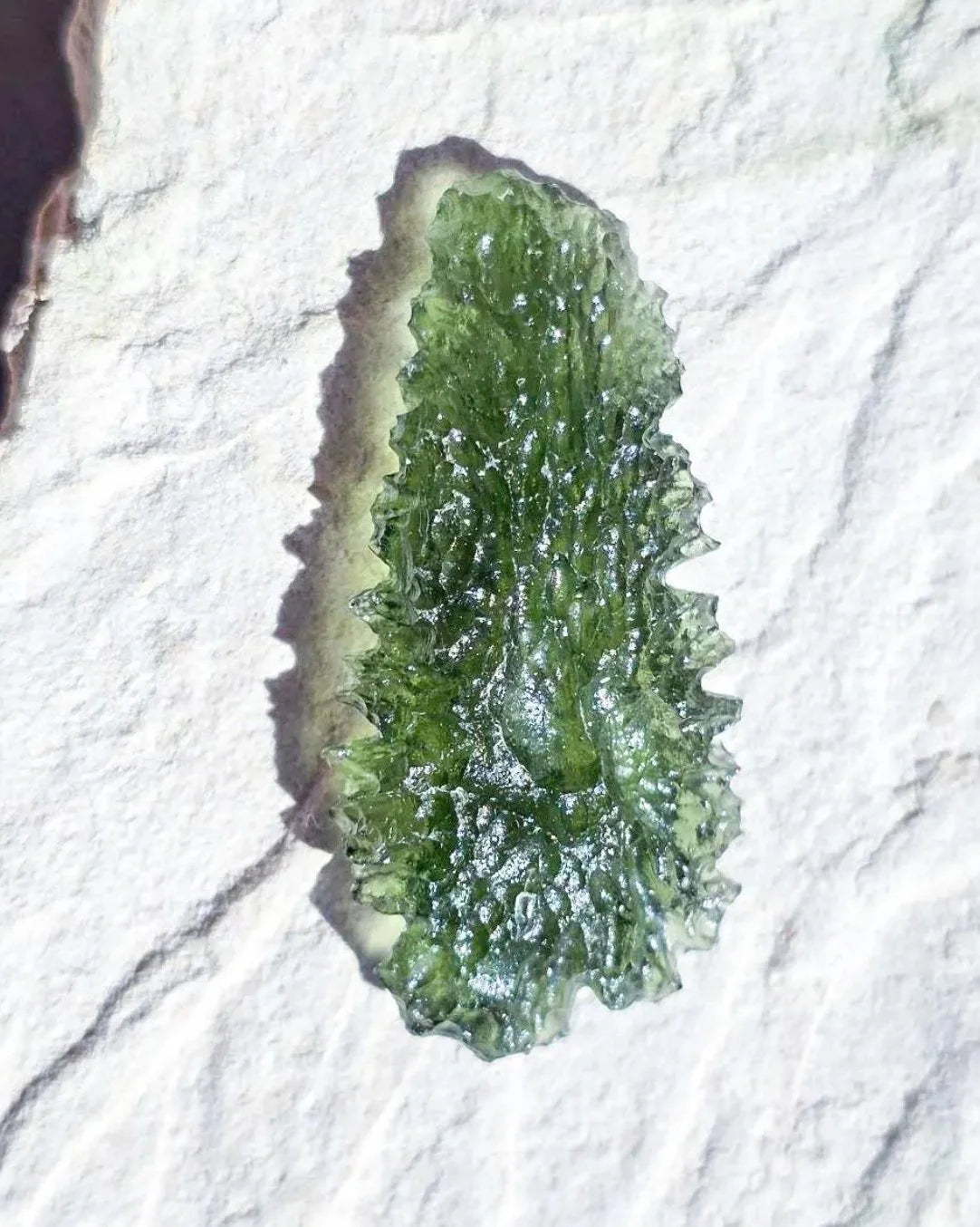 4.77g Moldavite from Nesměň, Czech Republic