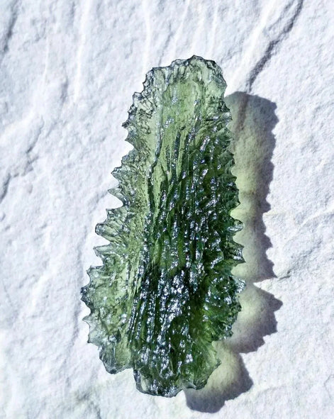 4.77g Moldavite from Nesměň, Czech Republic