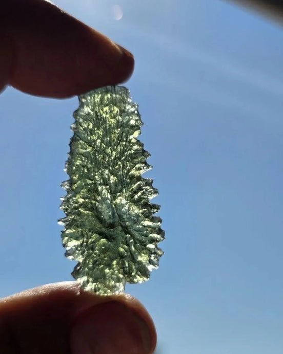 4.77g Moldavite from Nesměň, Czech Republic