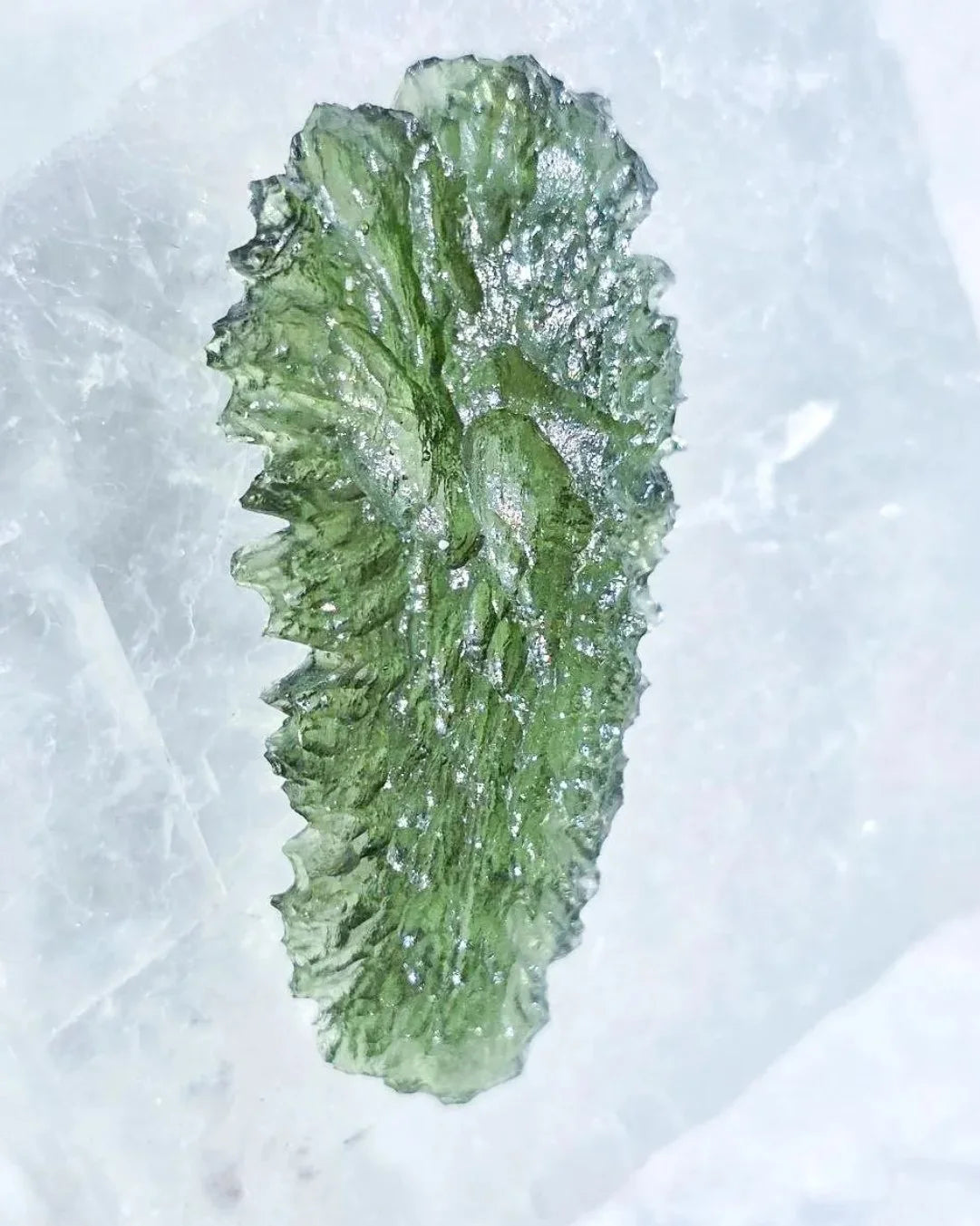 4.77g Moldavite from Nesměň, Czech Republic