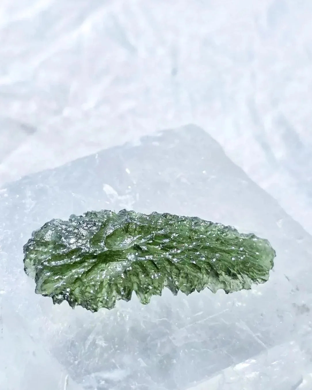 4.77g Moldavite from Nesměň, Czech Republic