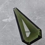 Faceted Moldavite Gemstone, 1.22g, Slavče