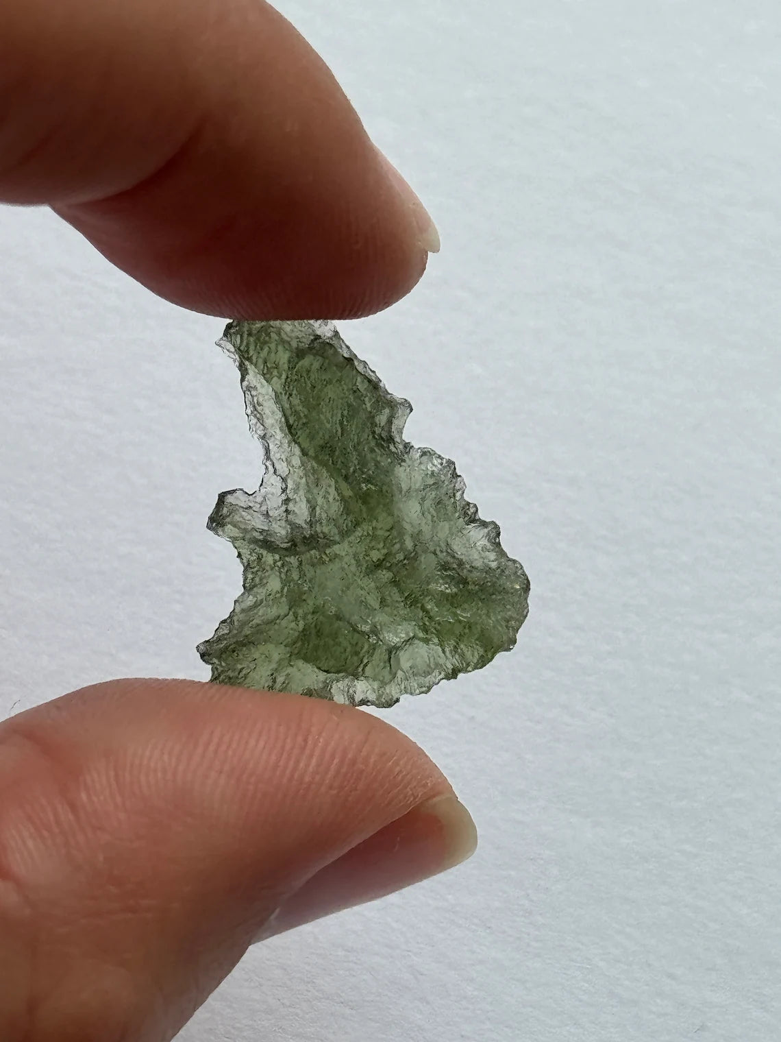 Raw Moldavite Stone, Chlum, 1.6g