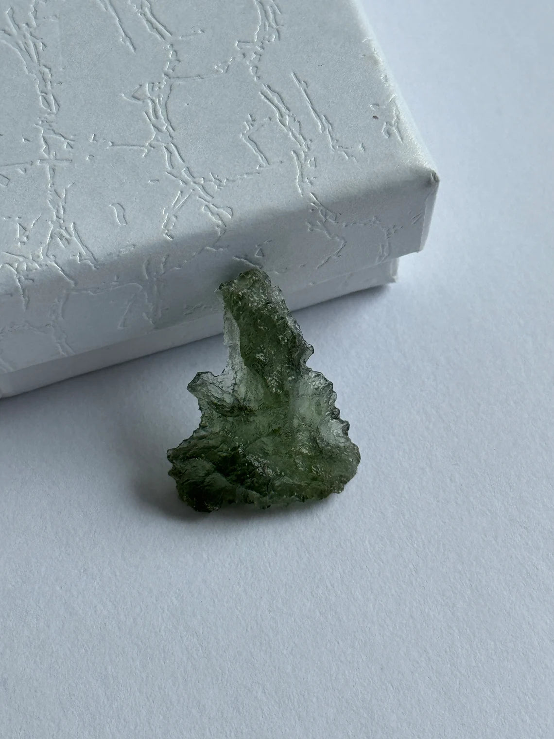 Raw Moldavite Stone, Chlum, 1.6g