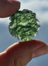 Collectible Light Green Moldavite Stone, Chlum, 5.86g