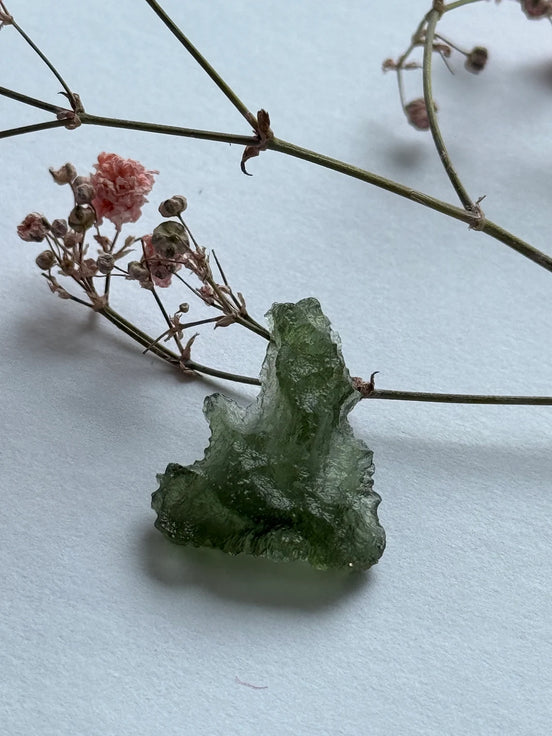 Raw Moldavite Stone, Chlum, 1.6g