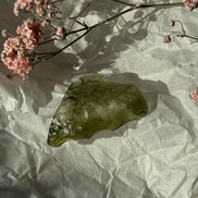 Angle Chime Moldavite, Jankov, 1.65g