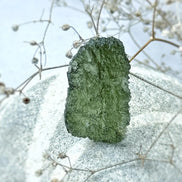 Rough Moldavite Stone, Maly Chlum, 3.97g