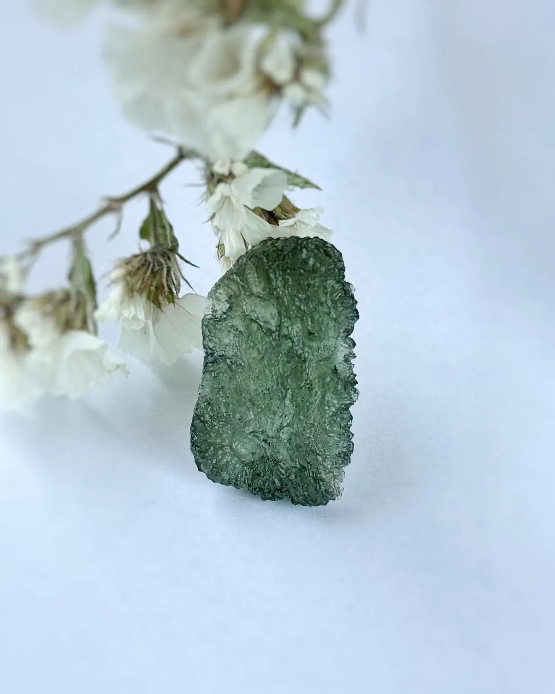 Rough Moldavite Stone, Maly Chlum, 3.97g