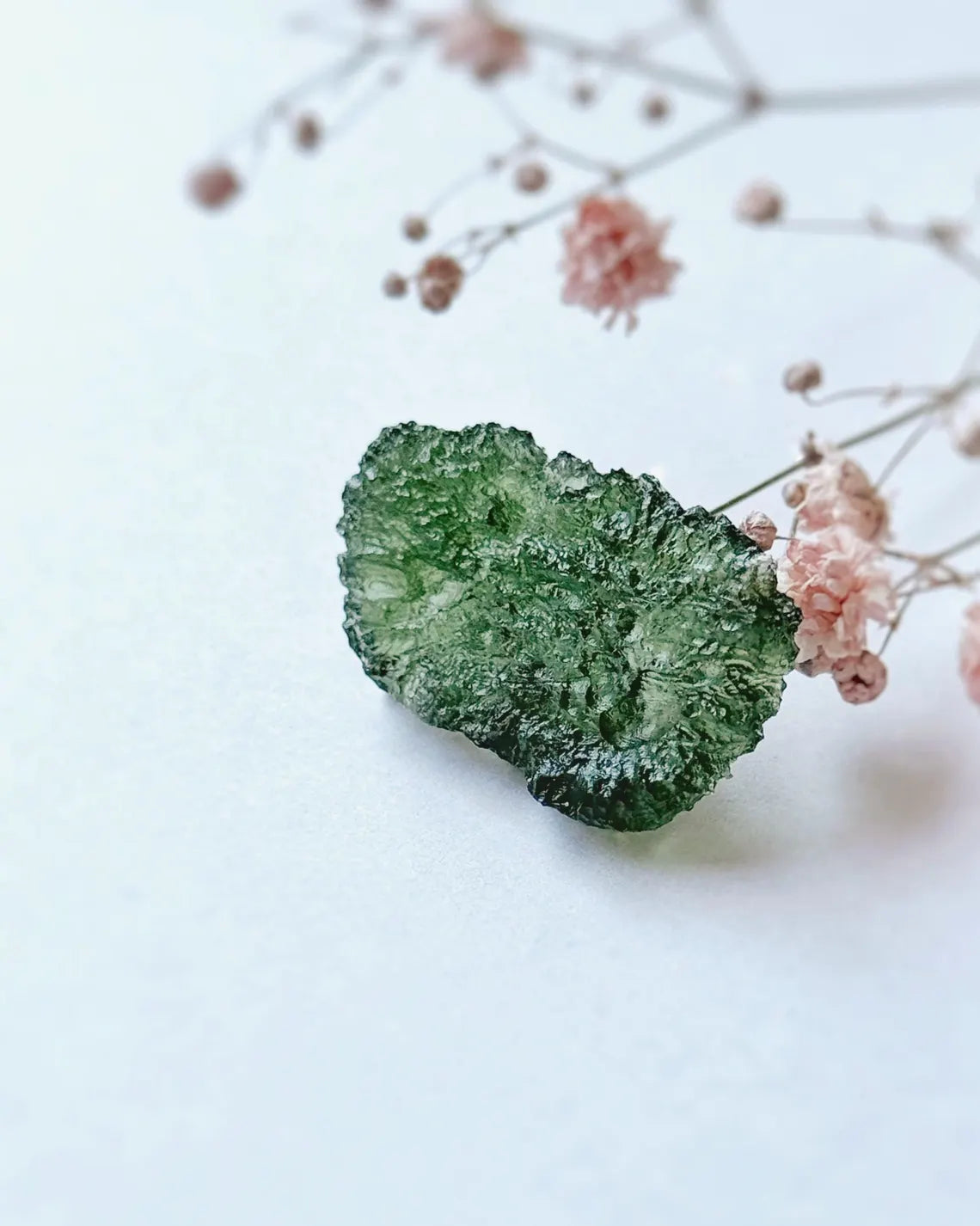 Rough Moldavite Stone, Maly Chlum, 3.97g