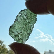 Rough Moldavite Stone, Maly Chlum, 3.97g