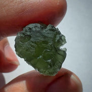 Velvet Moldavite Stone, 4.49g, Brusna