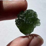 Velvet Moldavite Stone, 4.49g, Brusna