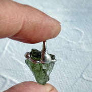Raw Moldavite Pendant, Chlum, 1.8g
