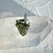 Raw Moldavite Pendant, Chlum, 1.8g