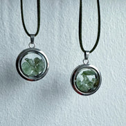 Moldavite Locket Pendant, 1g