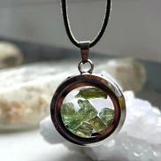 Moldavite Locket Pendant, 1g