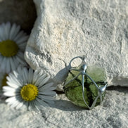 Genuine Moldavite Pendant, Chlum, 1.7g