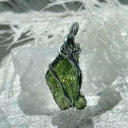 Raw Moldavite Pendant, Chlum, 2.80g