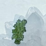 Hedgehog Moldavite Stone, Malý Chlum, 1.21g