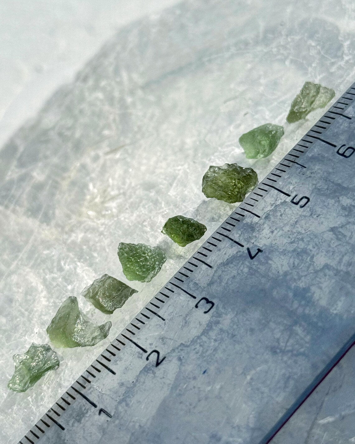 Mini Moldavite Stone, 0.1g - 0.9g