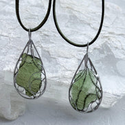 Moldavite Pendant, Marouškovo Pole, 2.60g