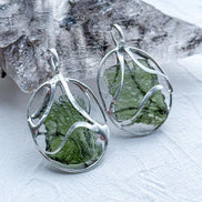 Raw Moldavite Pendant, Marouškovo Pole, 2.40g