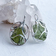 Raw Moldavite Pendant, Marouškovo Pole, 2.40g