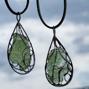 Moldavite Pendant, Marouškovo Pole, 2.60g