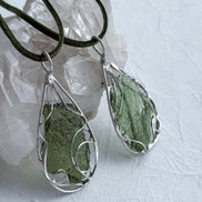 Moldavite Pendant, Marouškovo Pole, 2.60g