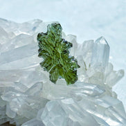 Hedgehog Moldavite Stone, Malý Chlum, 1.21g