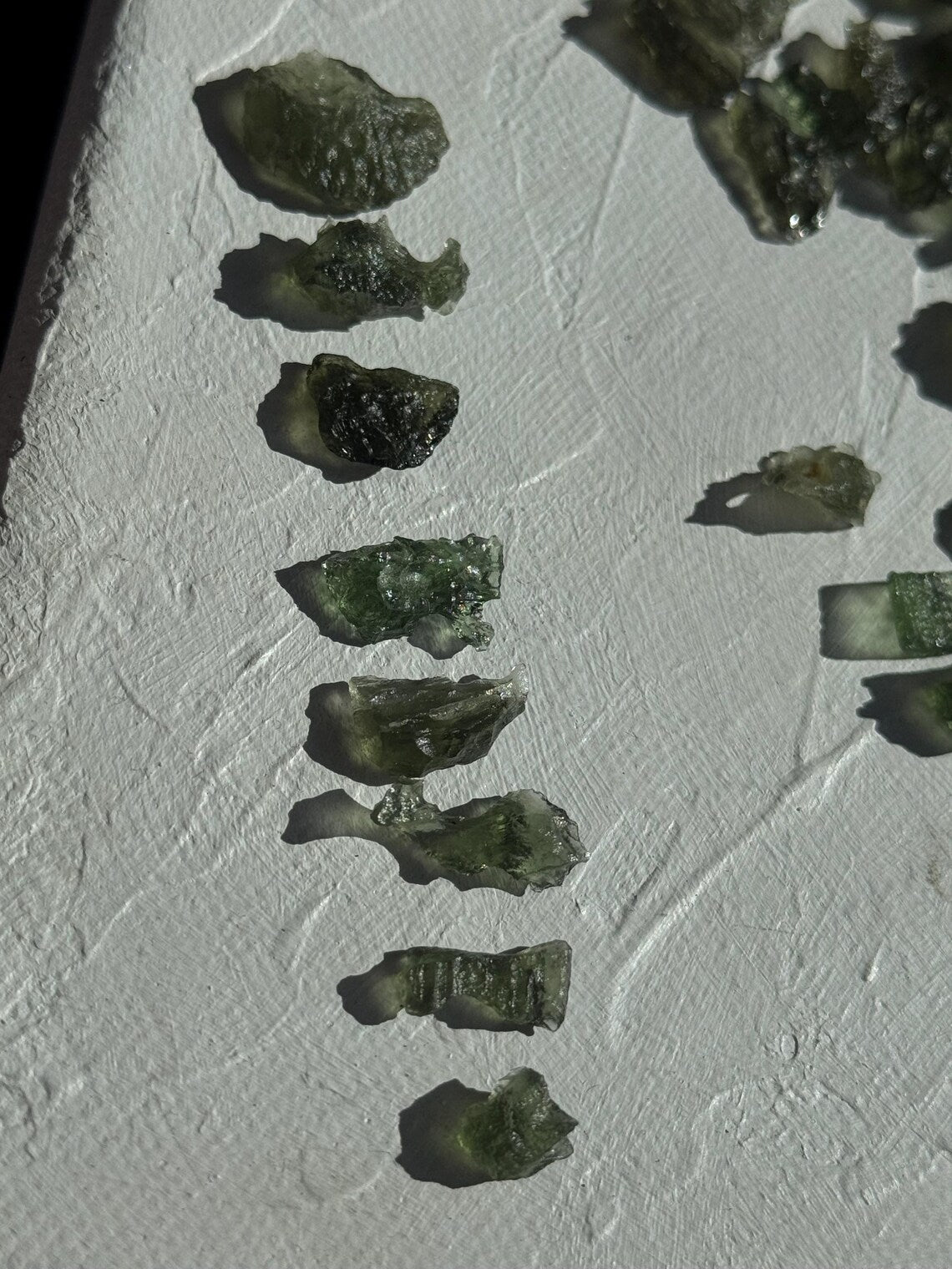 Mini Moldavite Stone, 0.1g - 0.9g