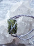Moldavite Bracelet, Parýz, 7.29g, Gray Braided Cord