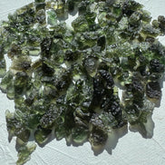 Mini Moldavite Stone, 0.1g - 0.9g