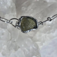 Moldavite Bracelet, Chlum, 2.5g