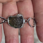 Moldavite Bracelet, Chlum, 2.5g