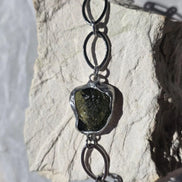 Moldavite Bracelet, Chlum, 2.5g