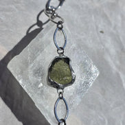 Moldavite Bracelet, Chlum, 2.5g