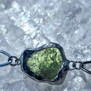 Moldavite Bracelet, Chlum, 2.5g