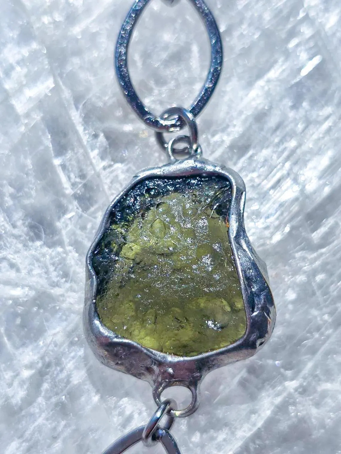 Moldavite Bracelet, Chlum, 2.5g