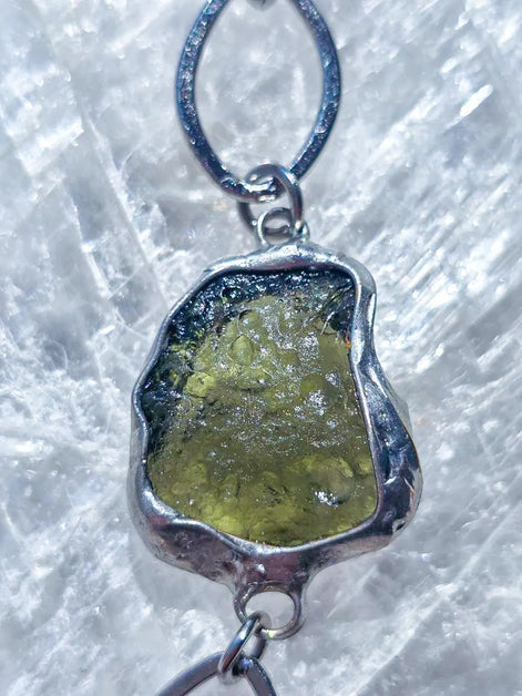 Moldavite Bracelet, Chlum, 2.5g